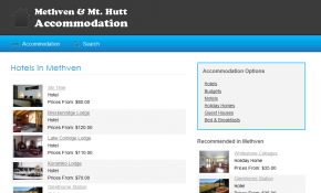 Accommodation List