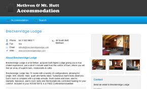 Accommodation Listing